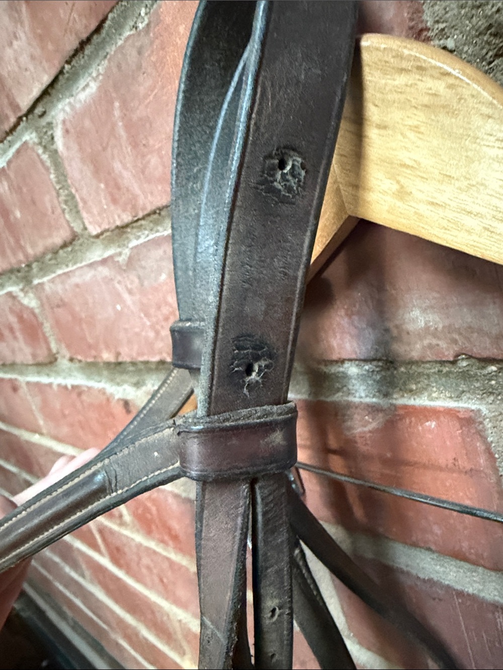 Vintage Crosby English Headstall - Picture 4 of 14